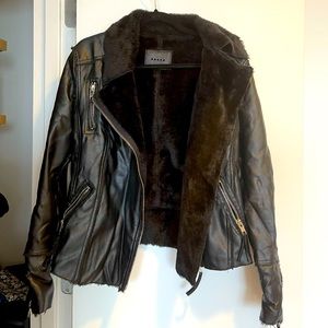 Blanknyc Faux Fur Leather Jacket